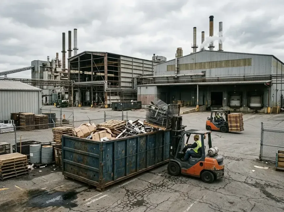 industrial-factory-scrap-conta-003 — frequently asked questions, Cheap Roll-off Dumpster Rentals in Sturgeon Bay, WI